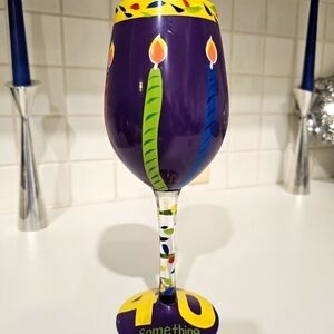 Never used Lolita 40 something wine glass